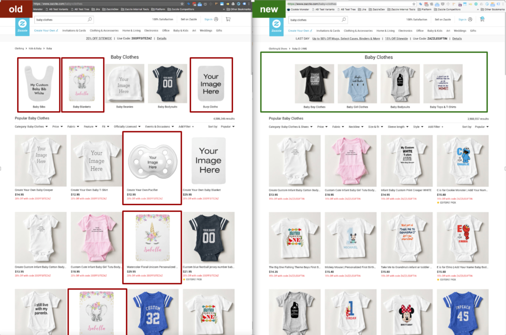 zazzle baby clothes